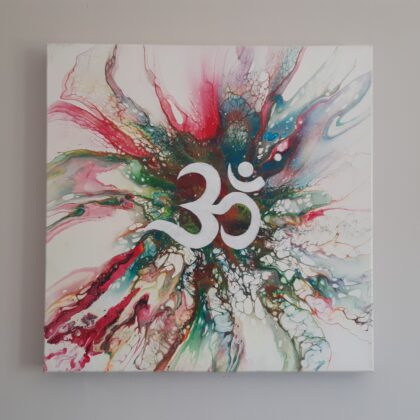 OM multicolore (50x50 cm)