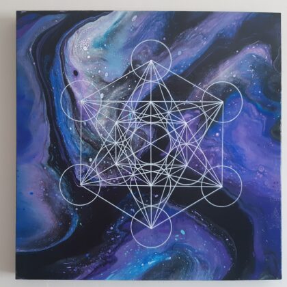 cube de Métatron (50 x 50 cm)