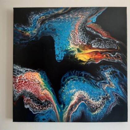 Nébuleuse (50 x 50 cm)
