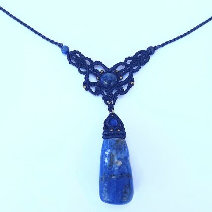 Collier lapis lazuli