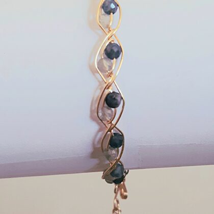 Bracelet Lapis lazuli et labradorite